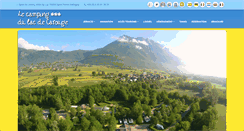 Desktop Screenshot of campinglacdecarouge.fr